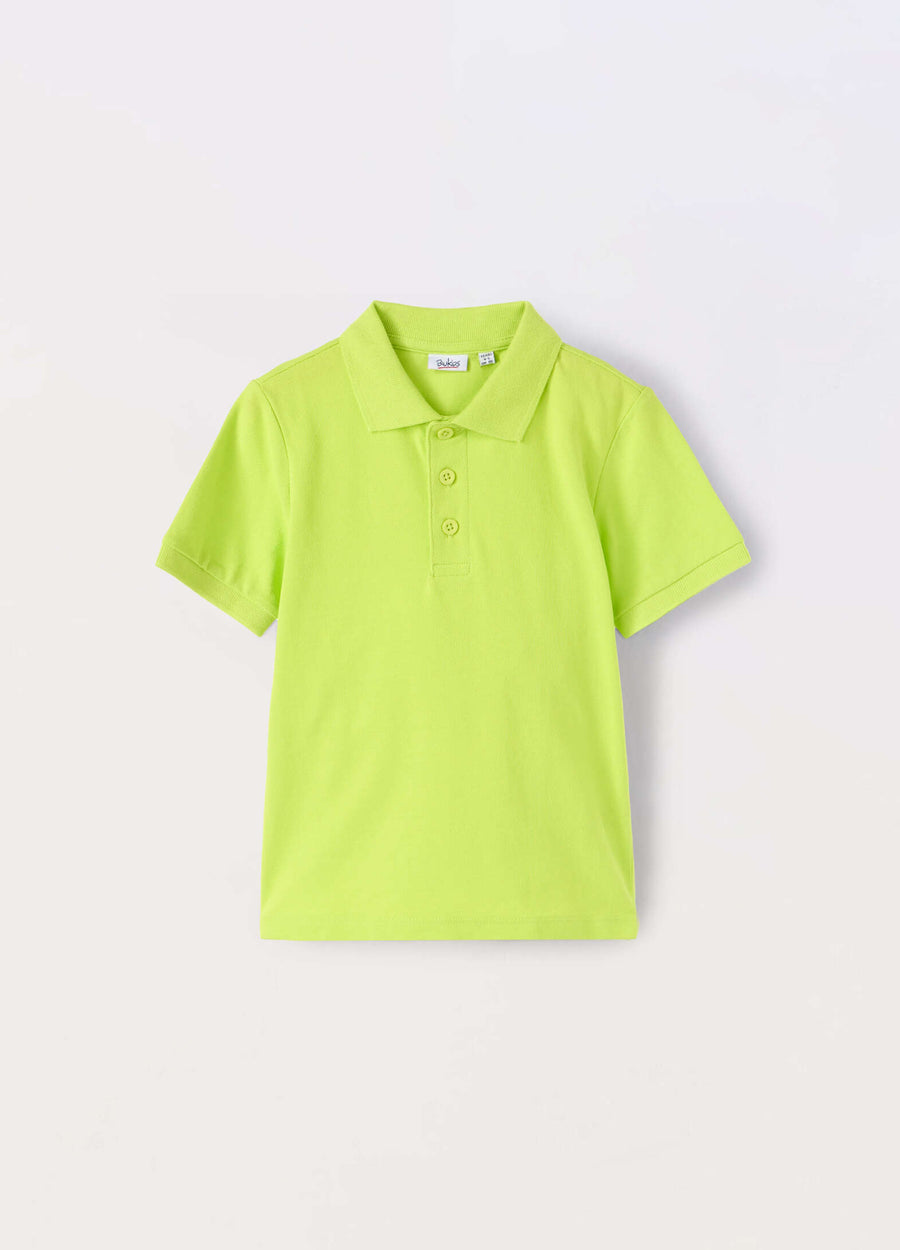 Polo in puro cotone Piquet bambino