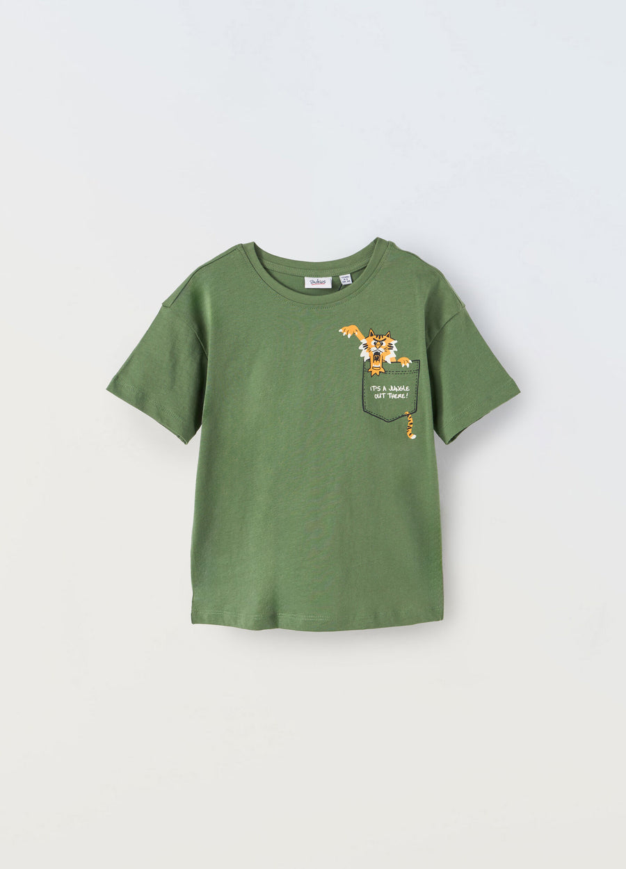 T-shirt in puro cotone bambino