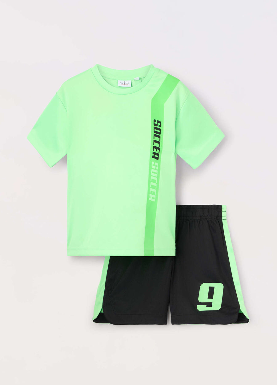 Jogging set corto bambino