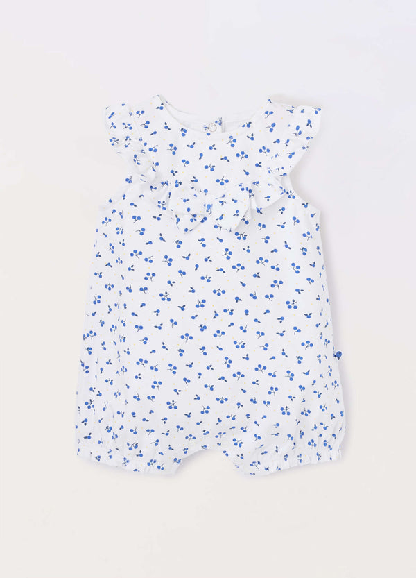Pagliaccetto in jersey di cotone stretch neonata