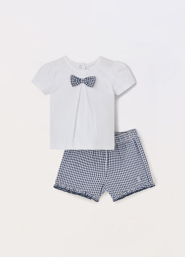 Set in cotone stretch neonata
