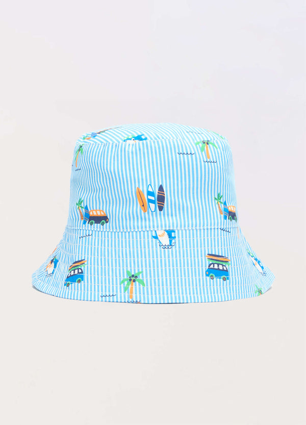 Cappello pescatore in puro cotone neonato