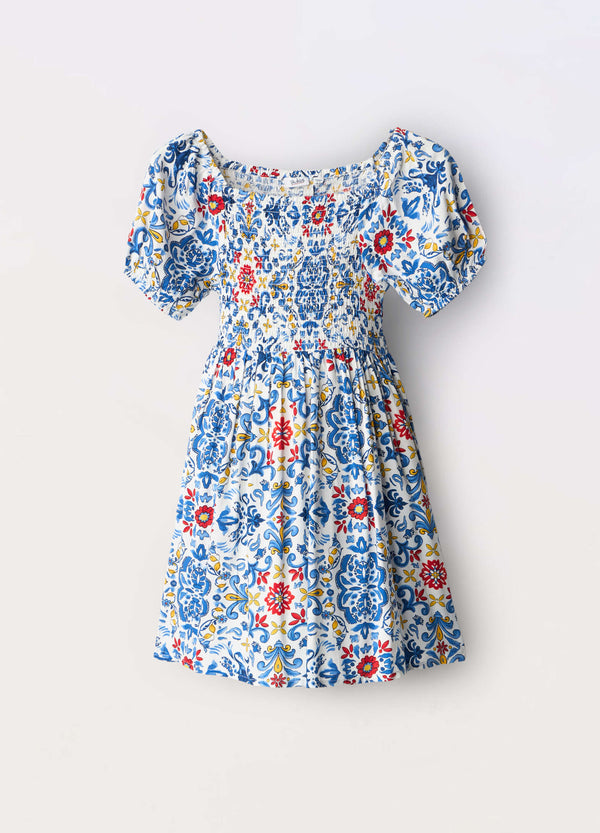 Vestito in pura viscosa ragazza