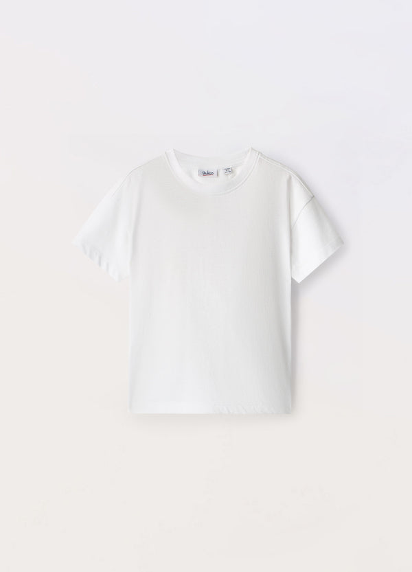 T-shirt in jersey di puro cotone bambino