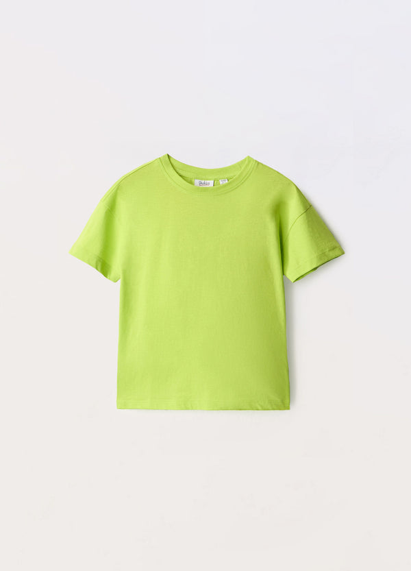 T-shirt in jersey di puro cotone bambino