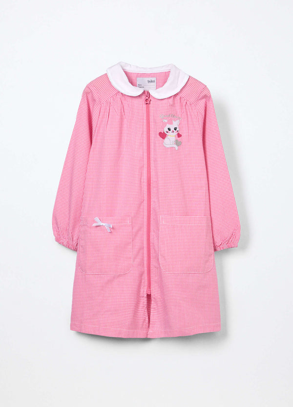 Grembiule a quadri bambina