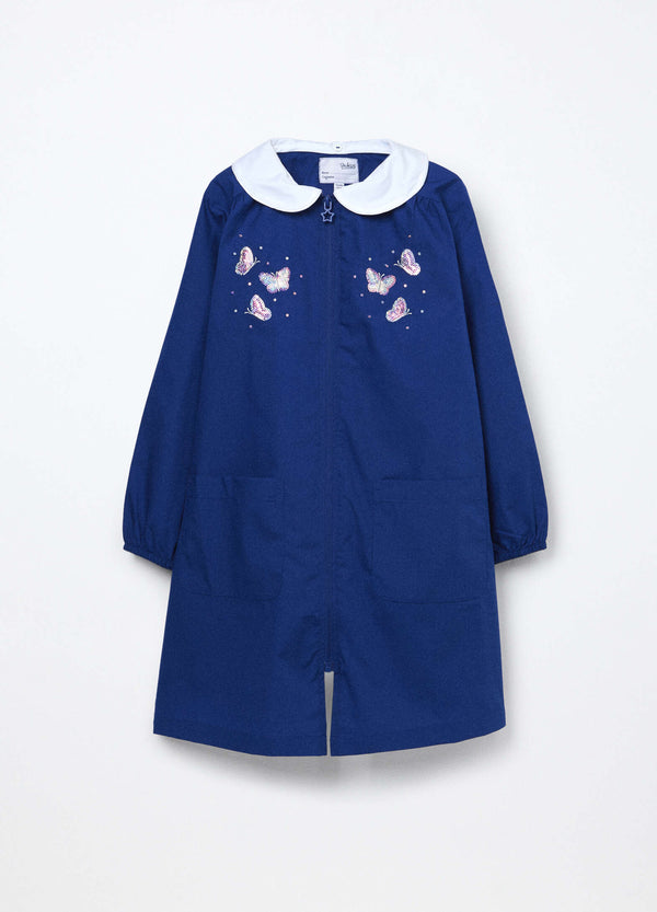 Grembiule cotone Blukids bambina