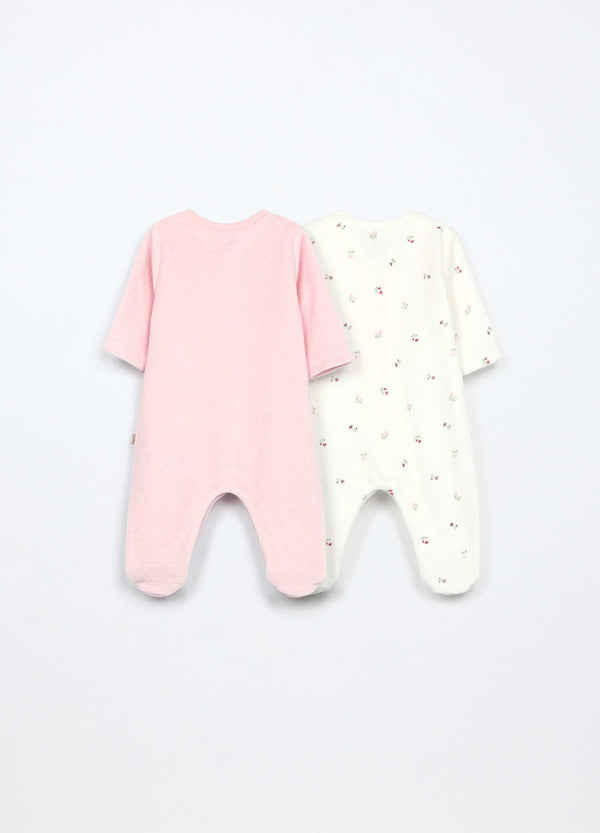 Pack 2 tutine velour neonata