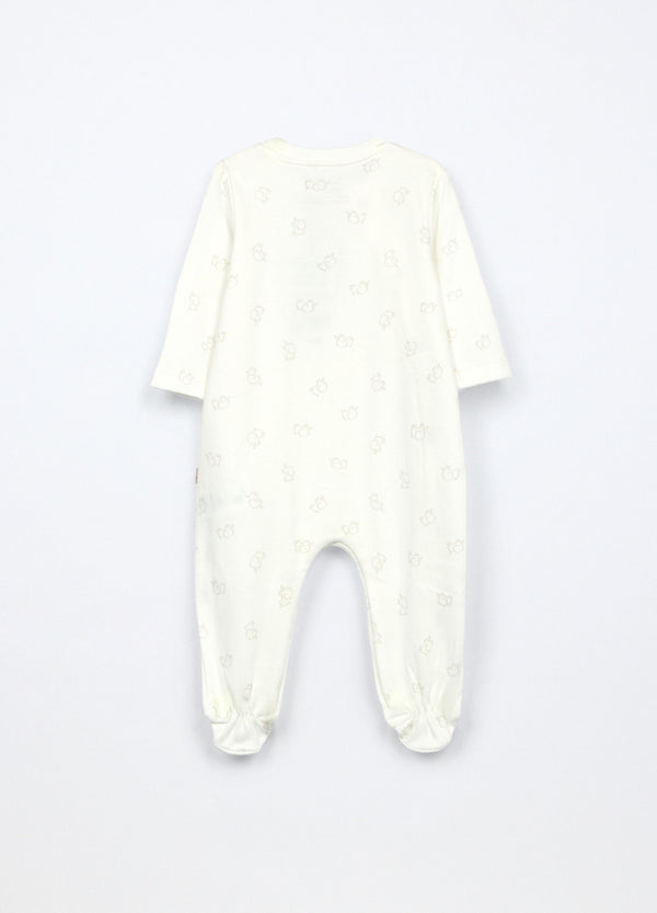 Tutina in interlock di puro cotone neonato