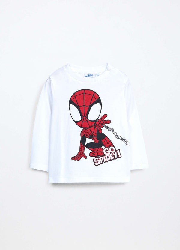 T-shirt in jersey di puro cotone neonato