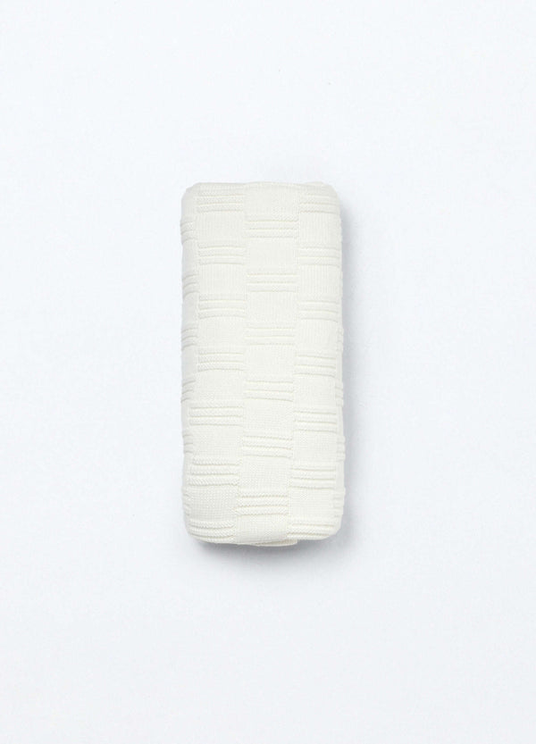 Coperta tricot in puro cotone