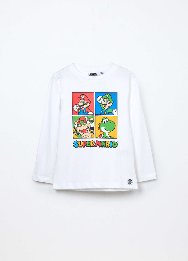T-shirt in jersey di puro cotone bambino