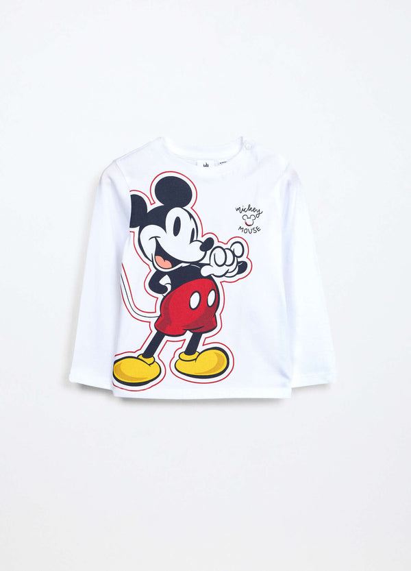 T-shirt in jersey di puro cotone neonato