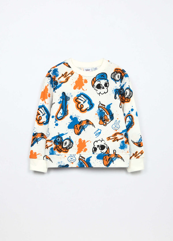 Felpa di puro cotone BLUKIDS bambino