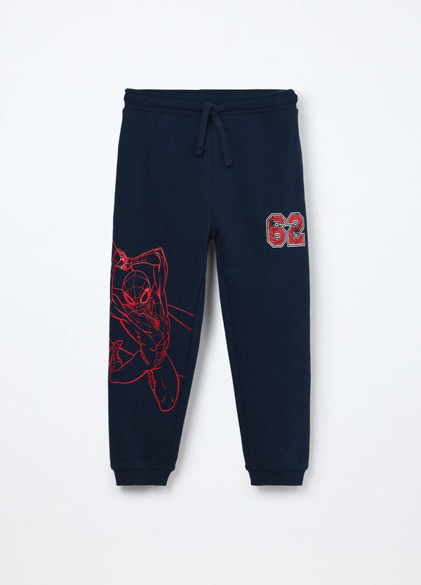 Joggers in french terry di puro cotone bambino