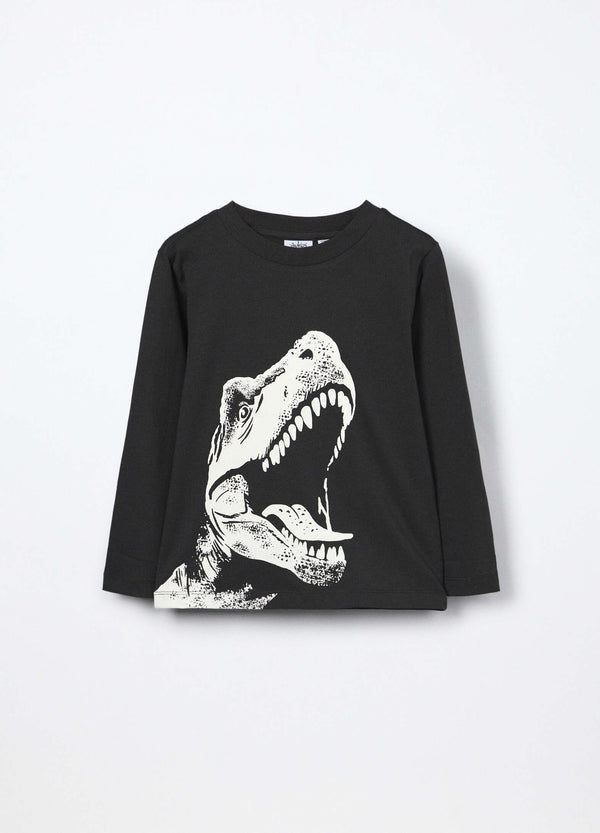 T-shirt in jersey di puro cotone bambino