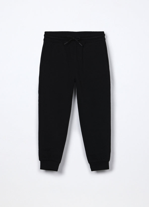 Jogger in french terry di cotone bambino