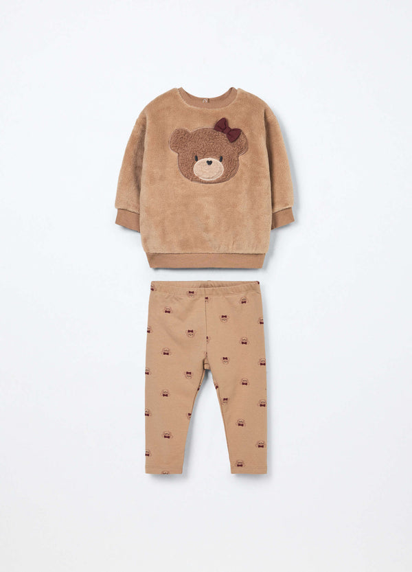 Set in eco fur neonata