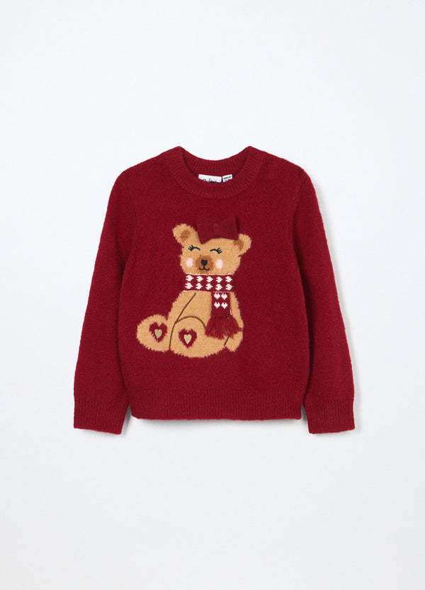 Tricot con lavorazione jacquard neonata