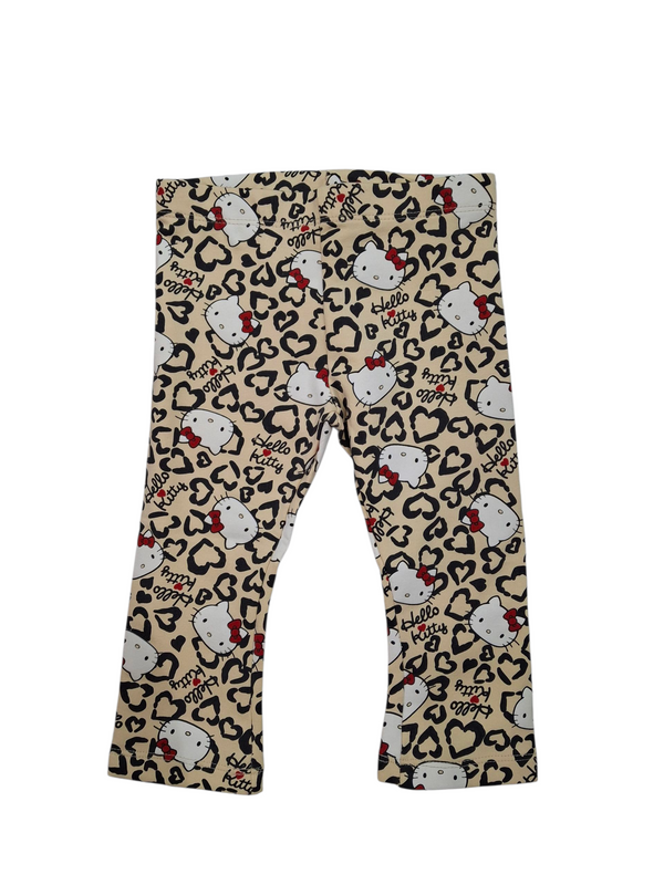 Leggings con stampa neonata