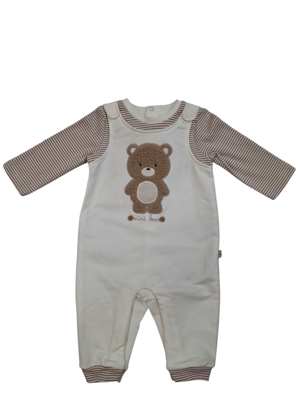 Tutina in puro cotone neonato