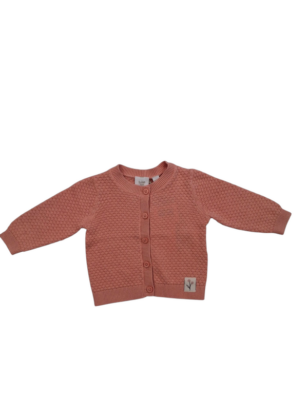 Cardigan tricot misto cotone neonata
