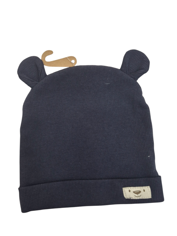 berretto in puro cotone neonato