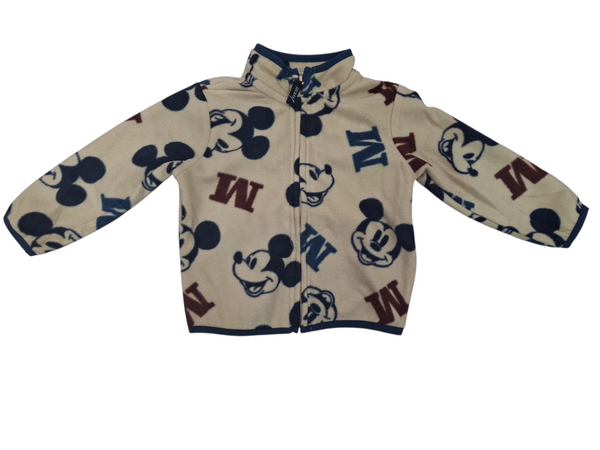 Felpa in pile neonato Topolino