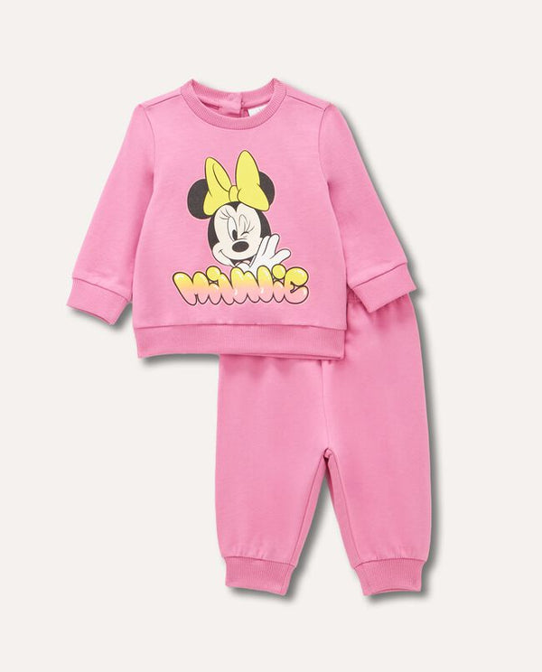 Jogging set in puro cotone neonata