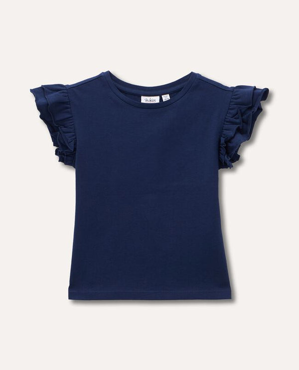 T-shirt in cotone stretch bambina