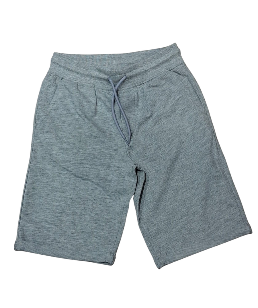 Shorts in french terry di puro cotone ragazzo