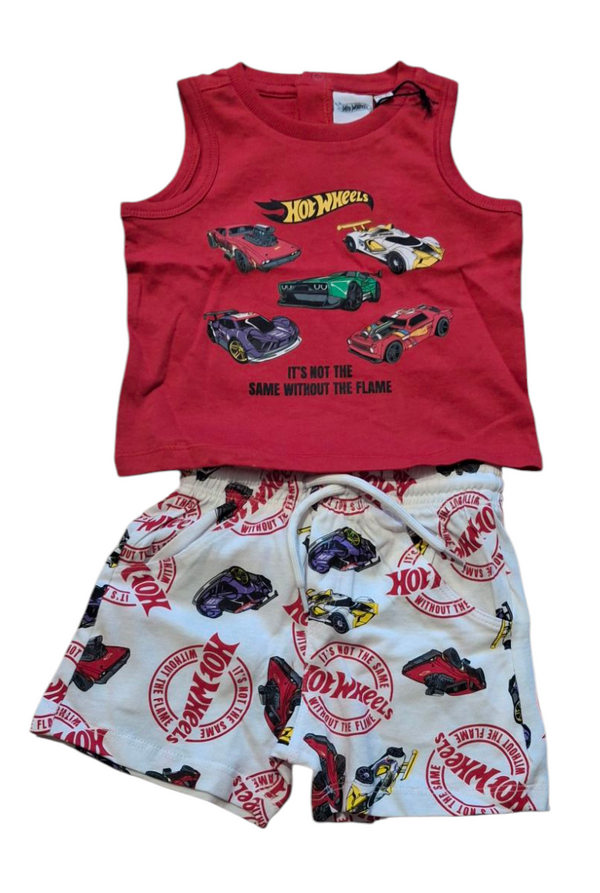 Jogging set in jersey di puro cotone neonato