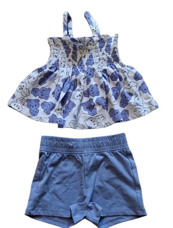 Jogging set in jersey di puro cotone neonata