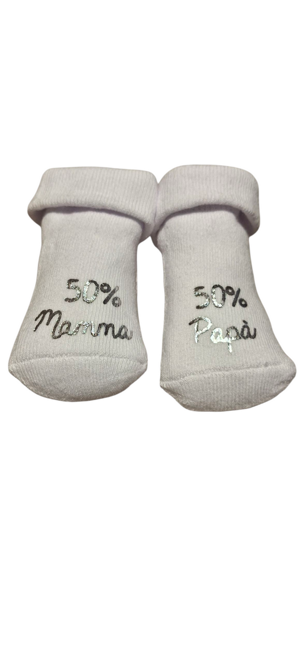 Calzini in spugna misto cotone neonat0