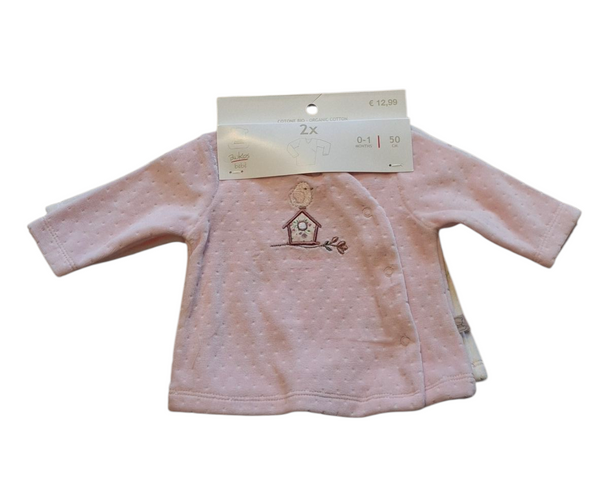 Pack 2 copeifasce misto cotone velour neonata