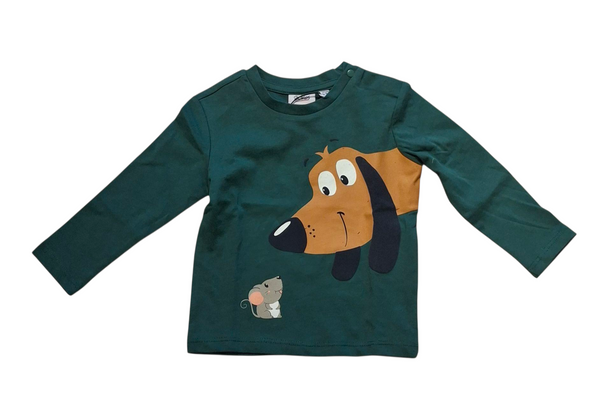 T-shirt in jersey di puro cotone neonato