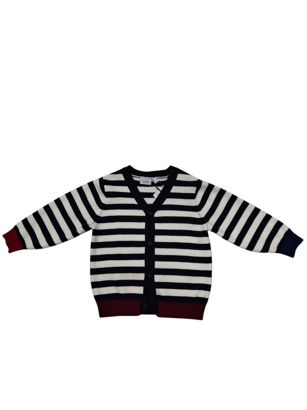 Cardigan misto cotone neonato
