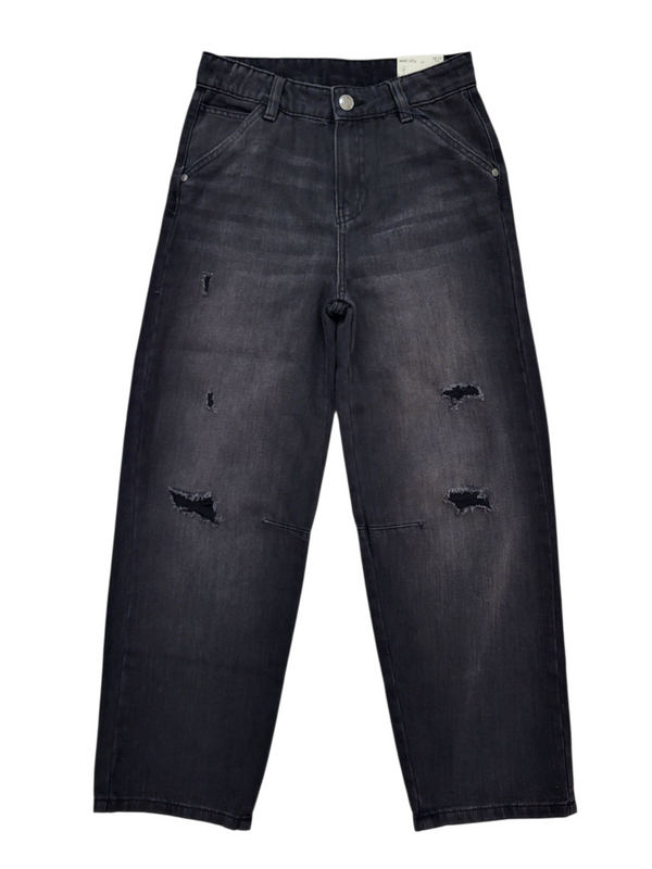 Jeans nero ragazzo.