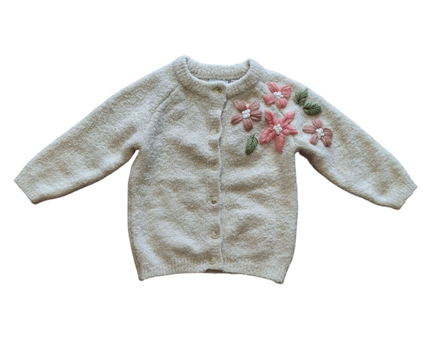 Cardigan tricot neonata