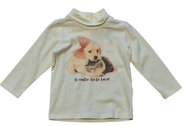 Lupetto in interlock di puro cotone neonata