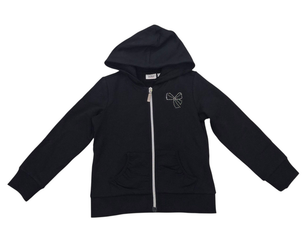 felpa con cappuccio bambina