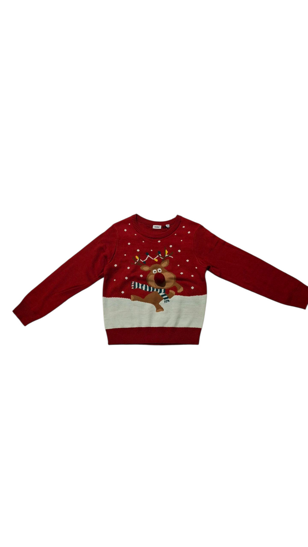 Girocollo tricot Natale bambina