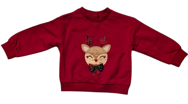 Felpa in cotone stretch neonata