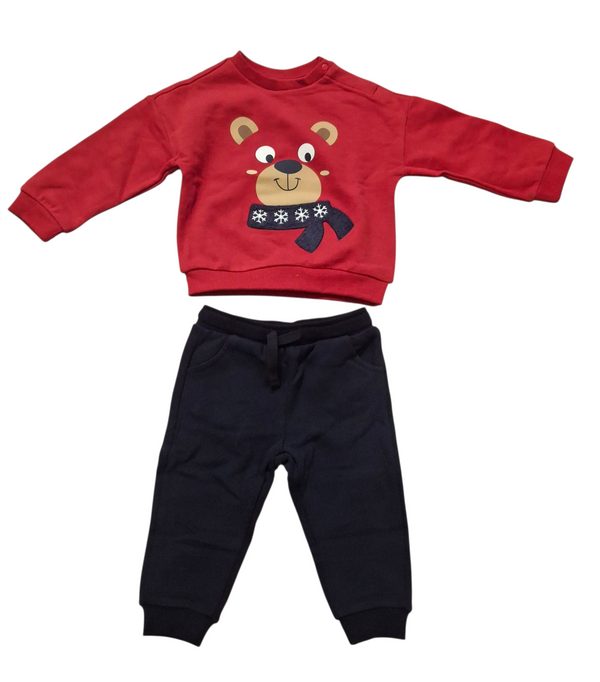 Completo tuta natalizio Blukids neonato