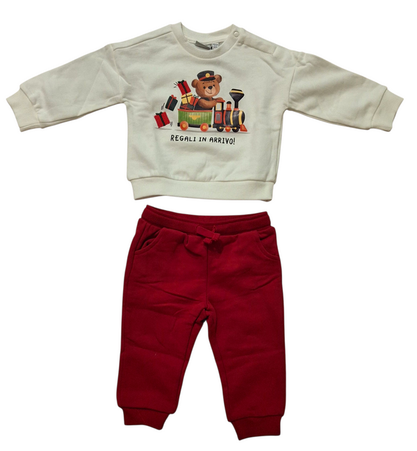 Completo tuta natalizio Blukids neonato