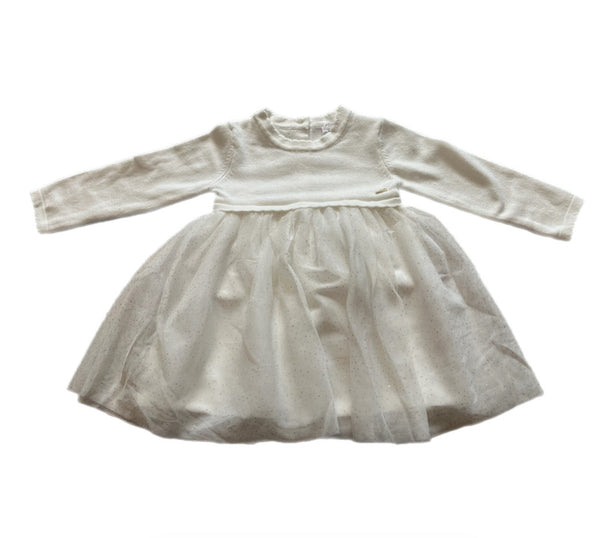 Vestitino in tulle neonata