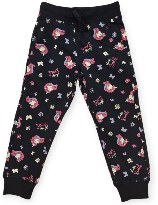 Jogger in french terry ci cotone stretch bambina