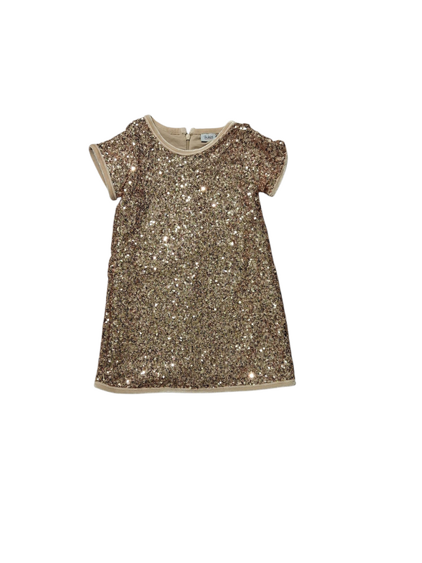 Vestito con paillettes neonata