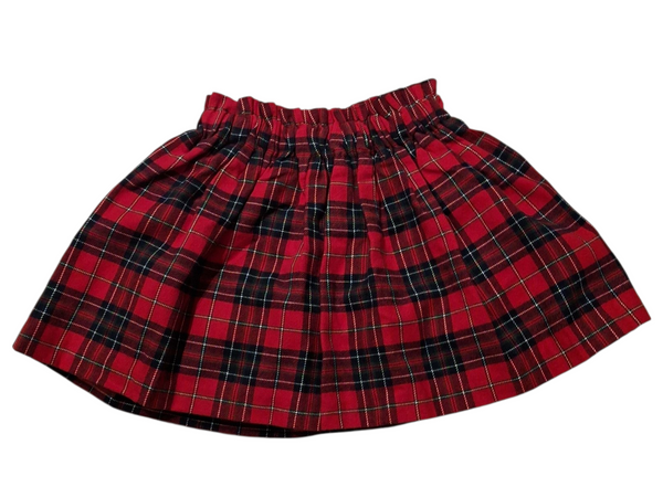 Gonna in twill di cotone neonata