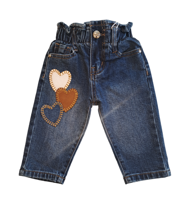 Jeans con cuori